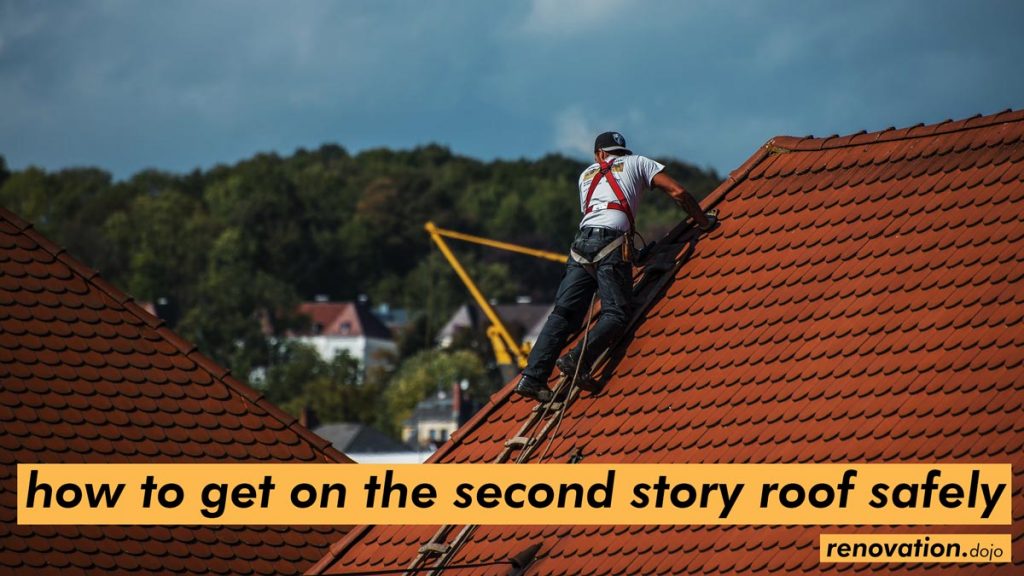 how-to-get-on-second-story-roof